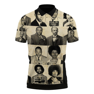 Civil Rights Leaders Polo Shirt Polo Shirt Tianci 
