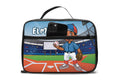 Personalized Little Afro Baseball Player Lunch Bag For Kids (Without Containers) Kid Lunch bag Tianci 