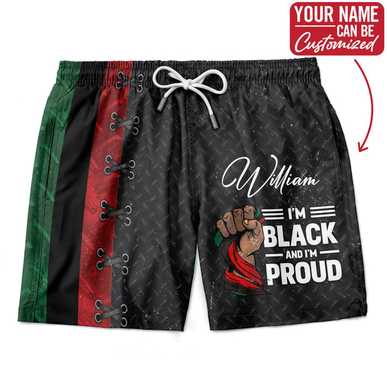 Black And Proud Shorts Shorts Tianci