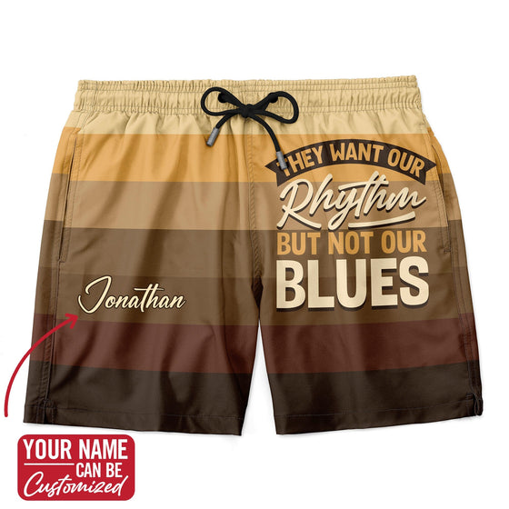 They Want Our Rhythm But Not Our Blues In Melanin Shades Shorts Shorts Tianci
