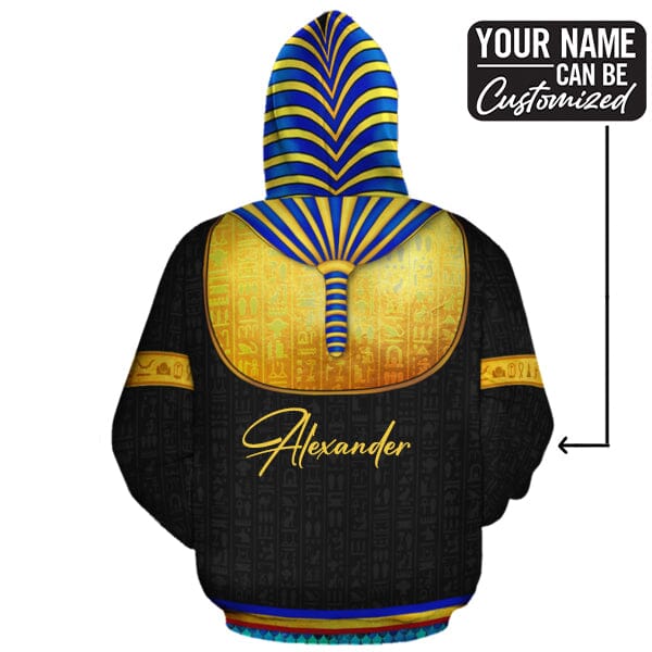 Tuvalu Blue Yellow Nice 3D Printed Sublimation Hoodie Hooded