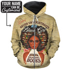Never Underestimate A Book Lover All-over Hoodie Hoodie Tianci 
