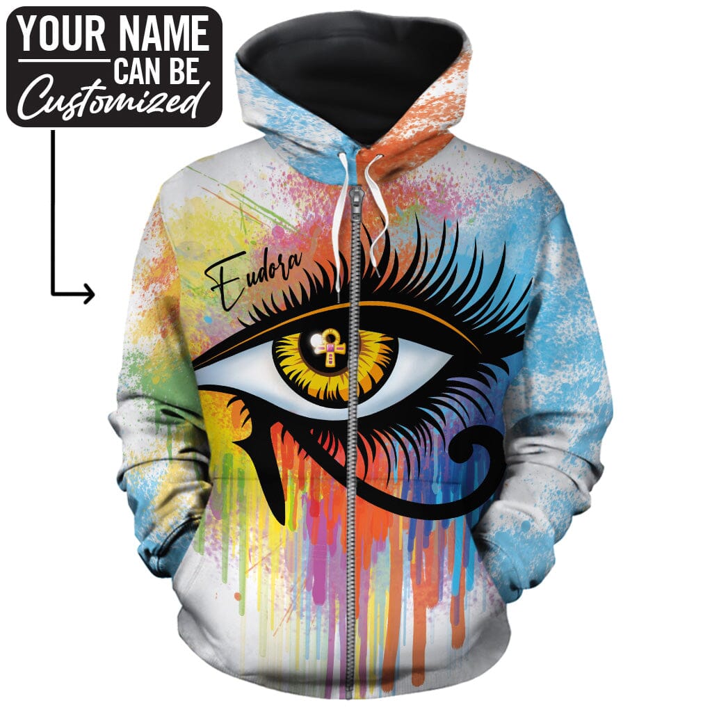 Egyptian Eye Of Ra All-over Hoodie Hoodie Tianci 