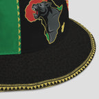 Powerful Panther Africa Reversible Bucket Hat Reversible Bucket Hat Tianci 