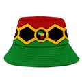 Reggae Reversible Bucket Hat Reversible Bucket Hat Tianci 