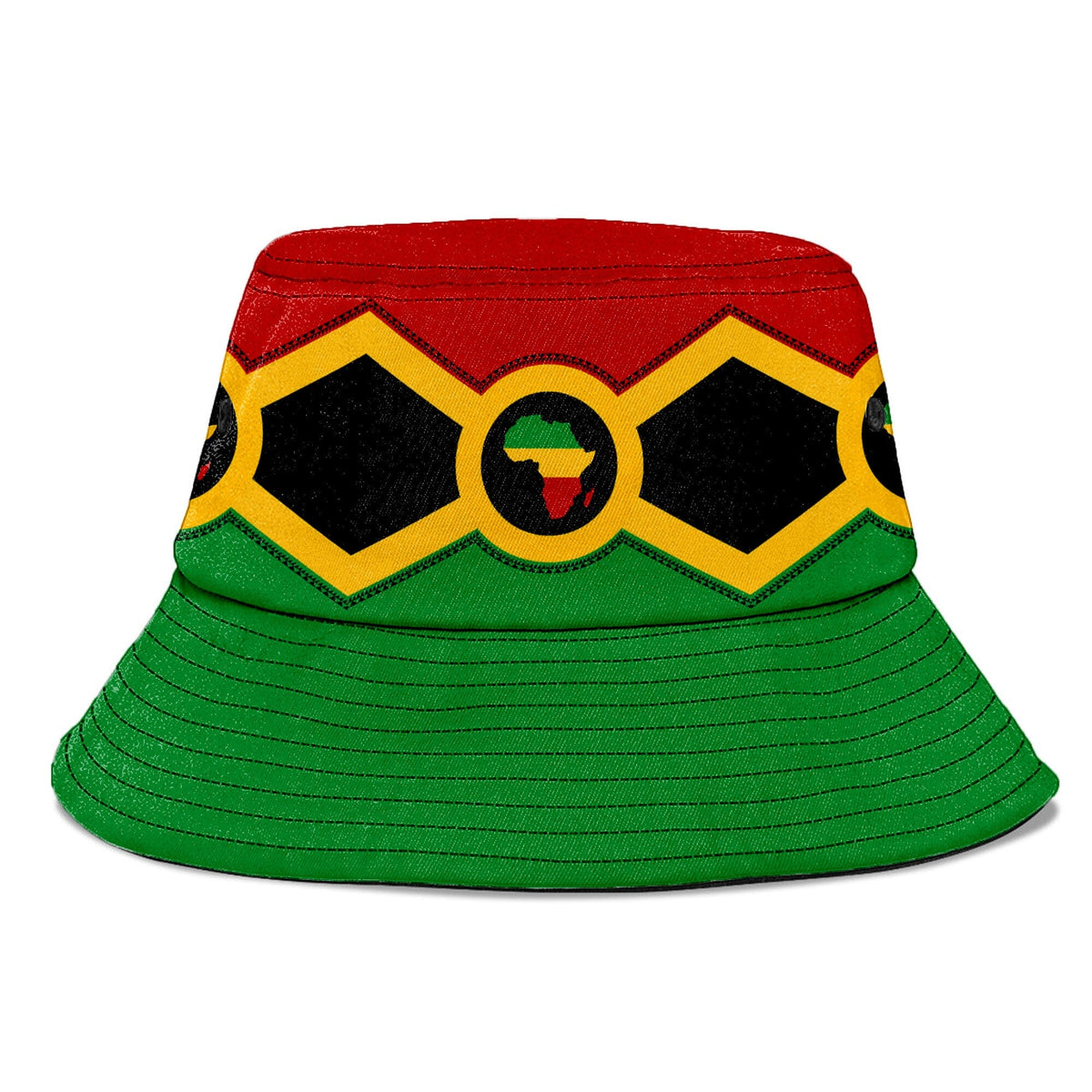 Reggae Reversible Bucket Hat Reversible Bucket Hat Tianci 