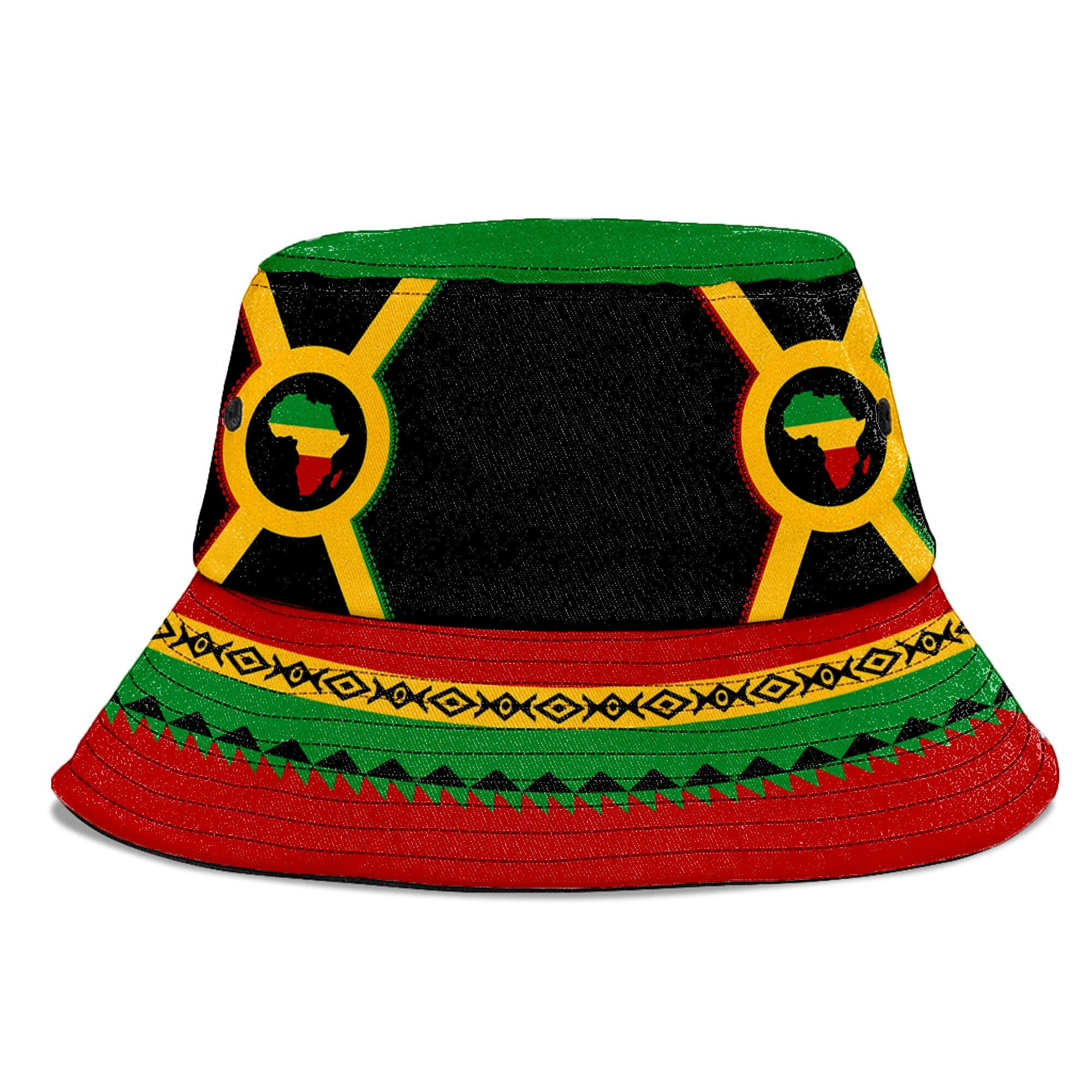 Reggae Reversible Bucket Hat Reversible Bucket Hat Tianci 