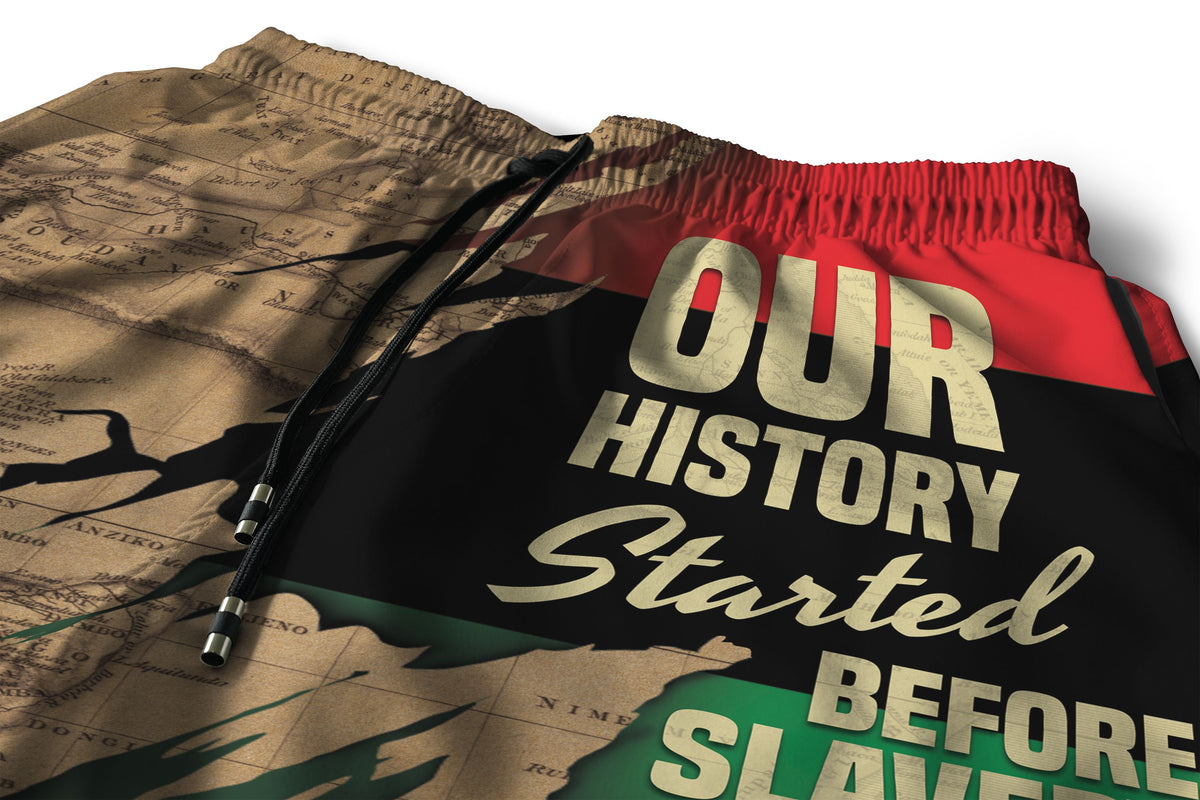 Power African Map Shorts Shorts Tianci 