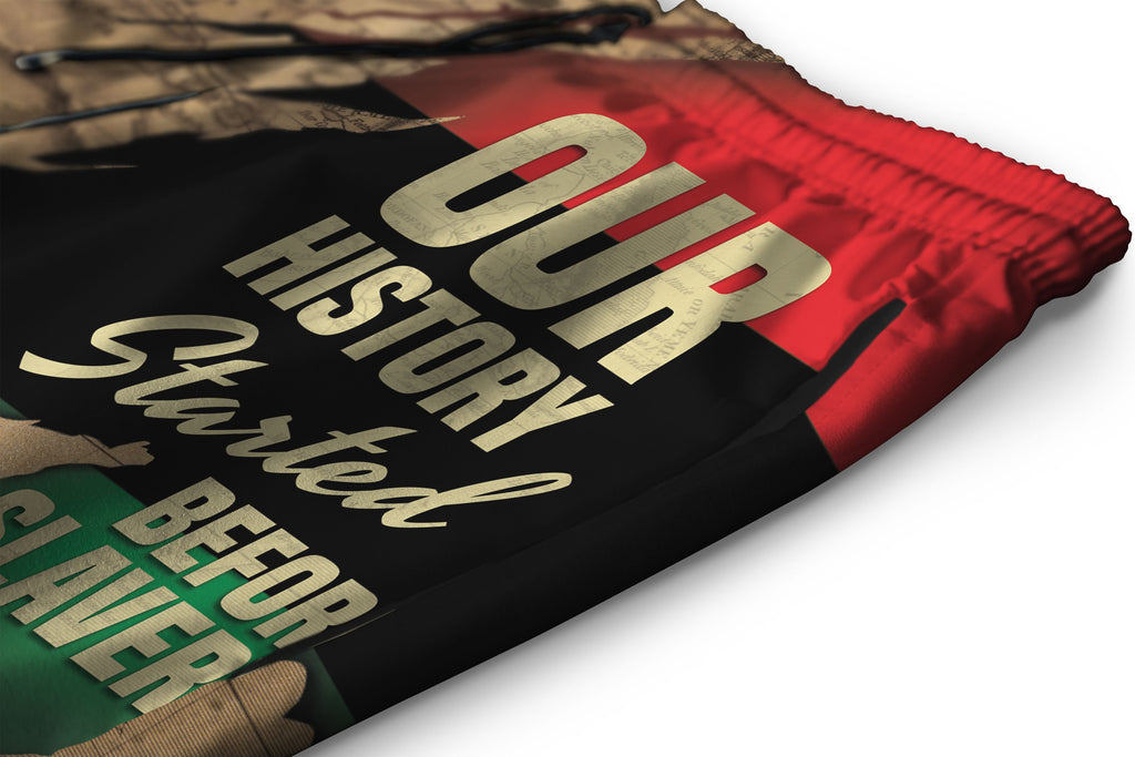 Power African Map Shorts Shorts Tianci 
