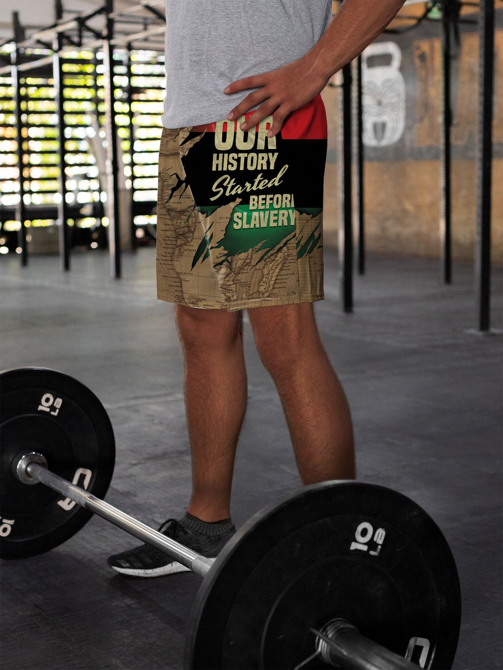 Power African Map Shorts Shorts Tianci 