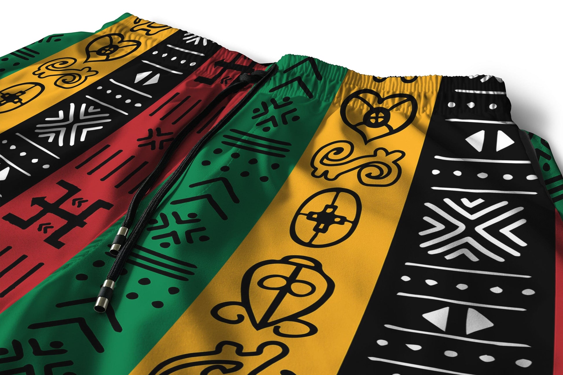 African Symbols In Pan-African Colors Summer Set Summer Set Tianci 