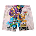 4 Elements Of Hip Hop T-shirt and Short Set Tee Shorts Set Tianci 