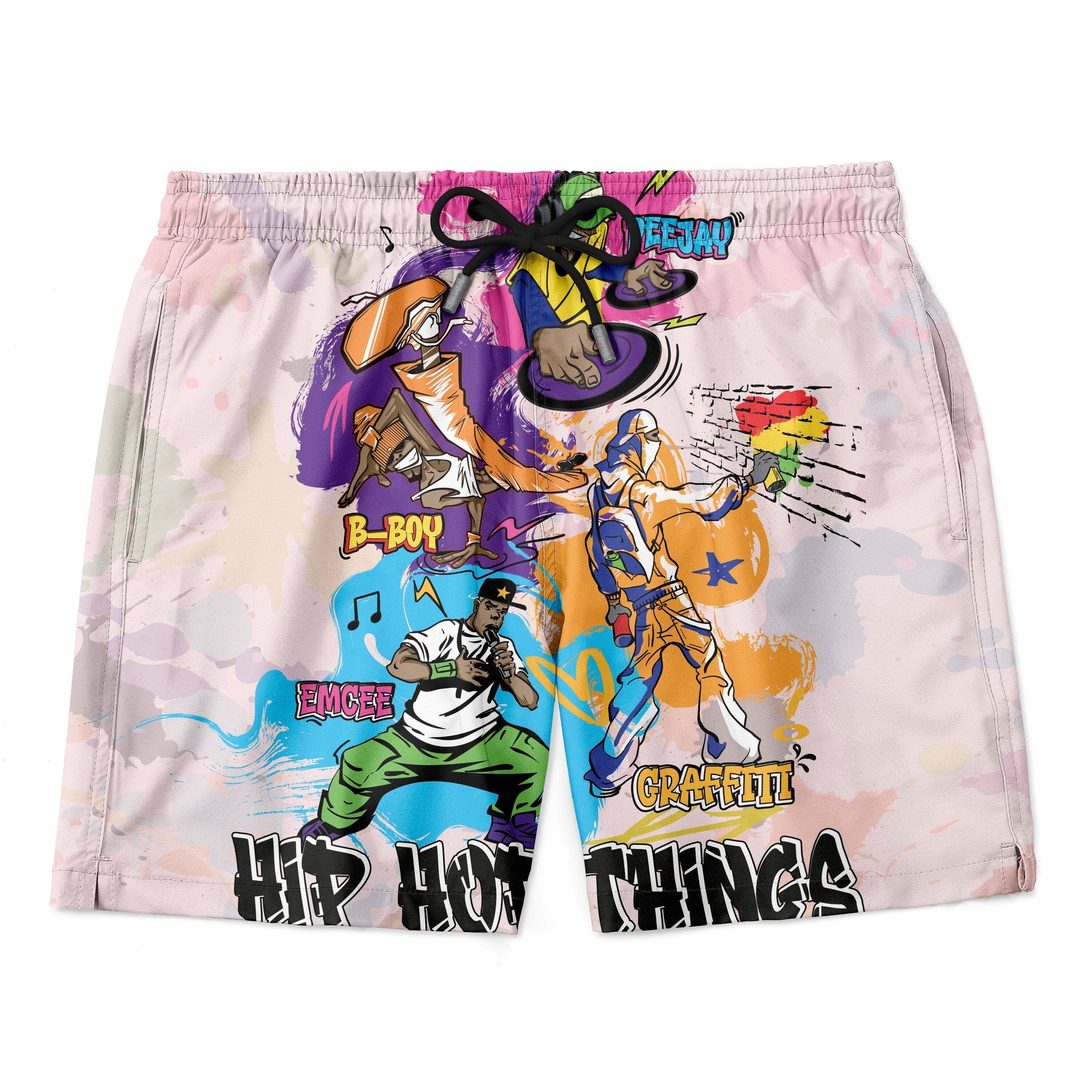 4 Elements Of Hip Hop Hawaiian Shirt and Shorts Set Hawaiian Shirt And Shorts Set Tianci 