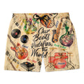 Our Beats Redefine The World Shorts Shorts Tianci 