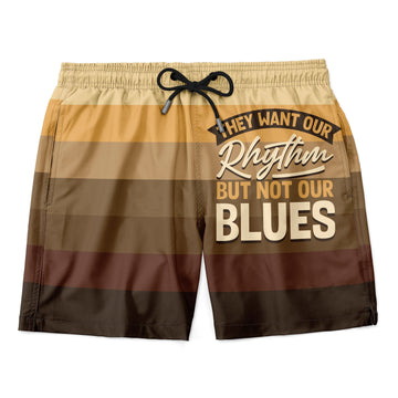 They Want Our Rhythm But Not Our Blues In Melanin Shades Shorts Shorts Tianci 