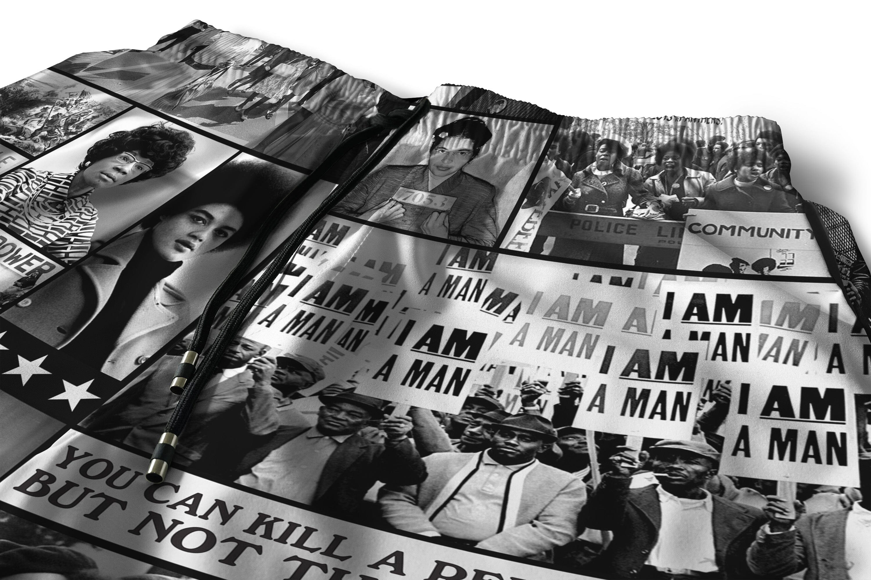 Black Power Image Shorts Shorts Tianci 