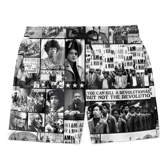Black Power Image Shorts Shorts Tianci