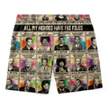 All My Heroes Have FBI Files Shorts Shorts Tianci 