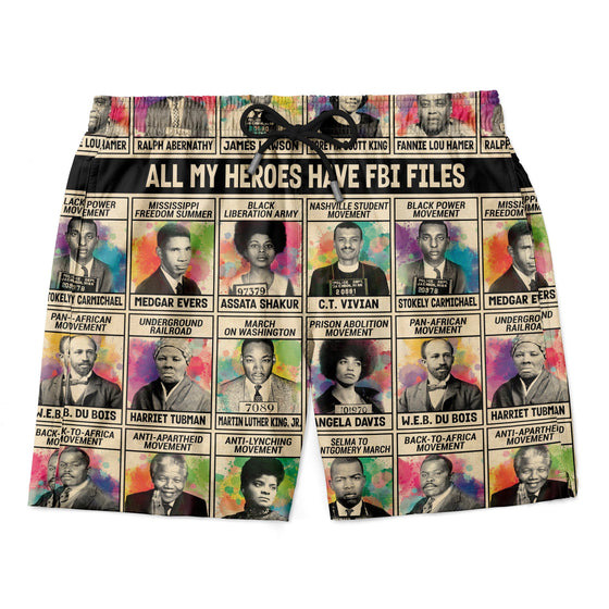 All My Heroes Have FBI Files Shorts Shorts Tianci