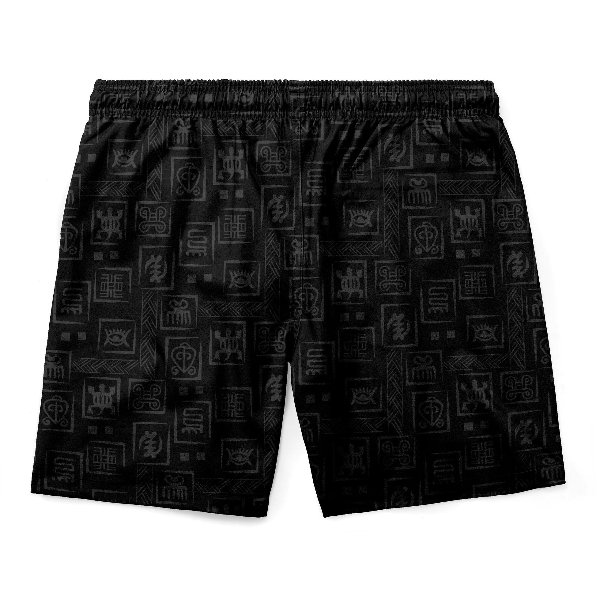 Adinkra Symbols Print Shorts Shorts Tianci 