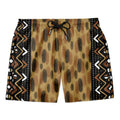 Printed Mud Cloth Shorts Shorts Tianci 