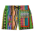 African Striped Patterns Shorts Shorts Tianci 