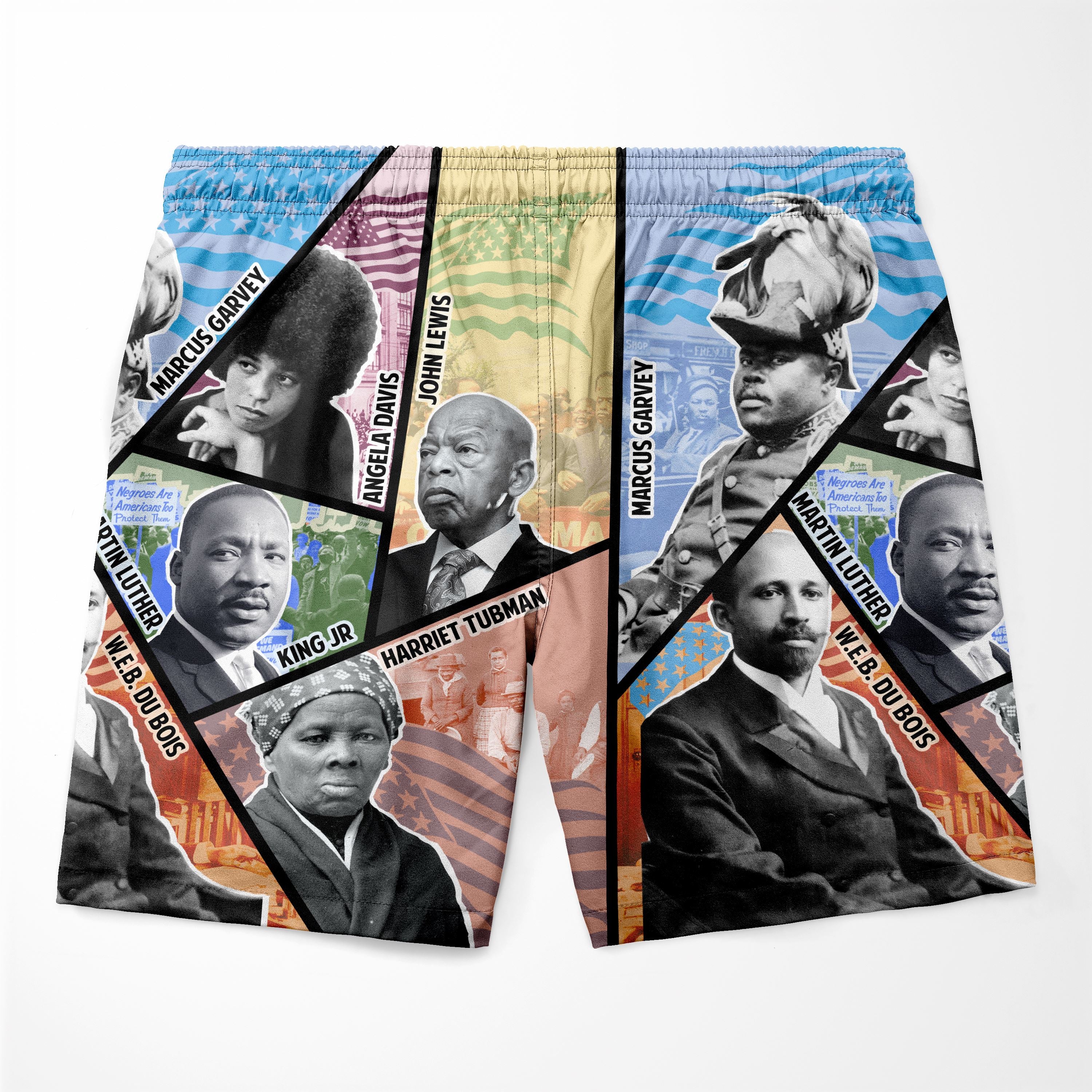 Civil Rights Icons Shorts Shorts Tianci 