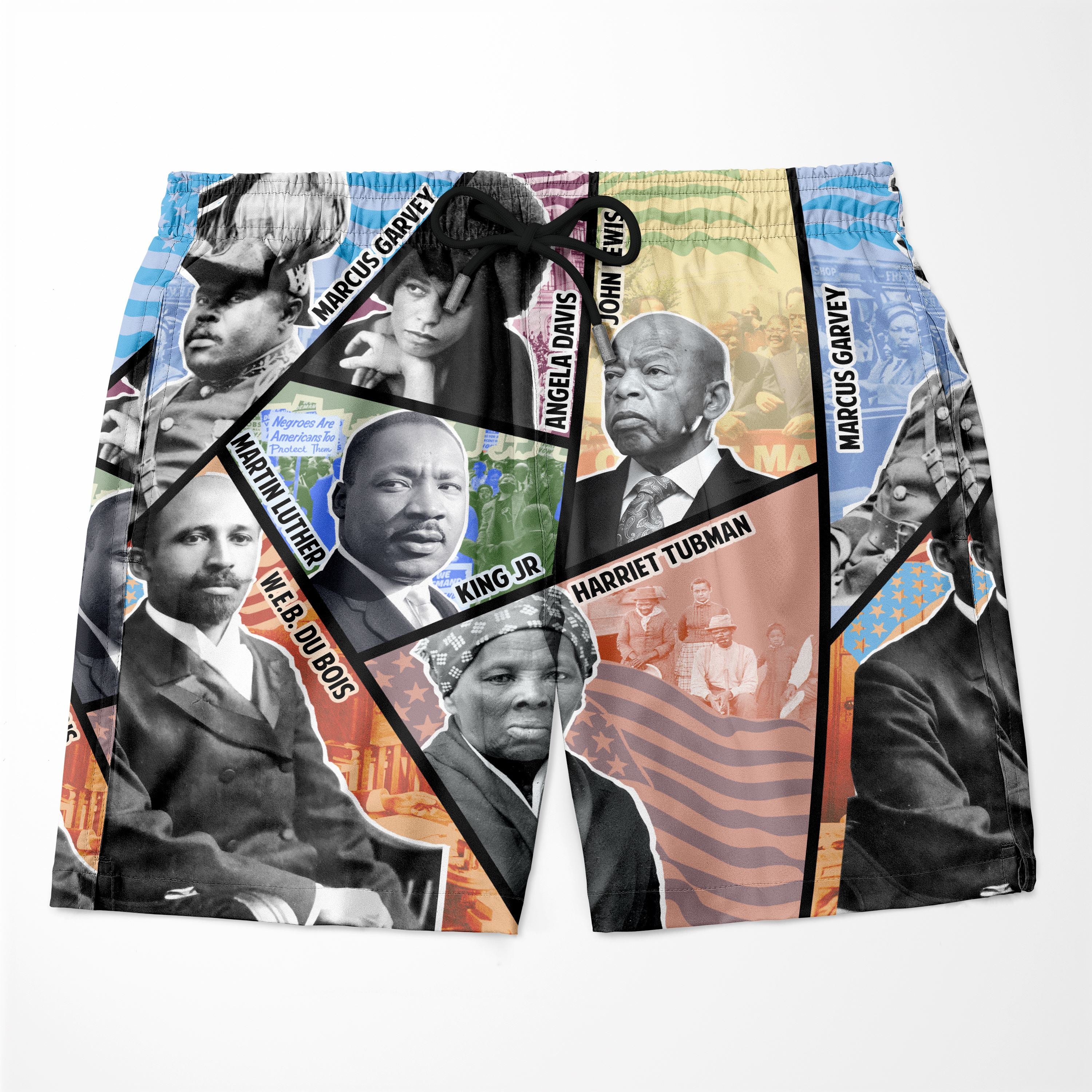 Civil Rights Icons Shorts Shorts Tianci 