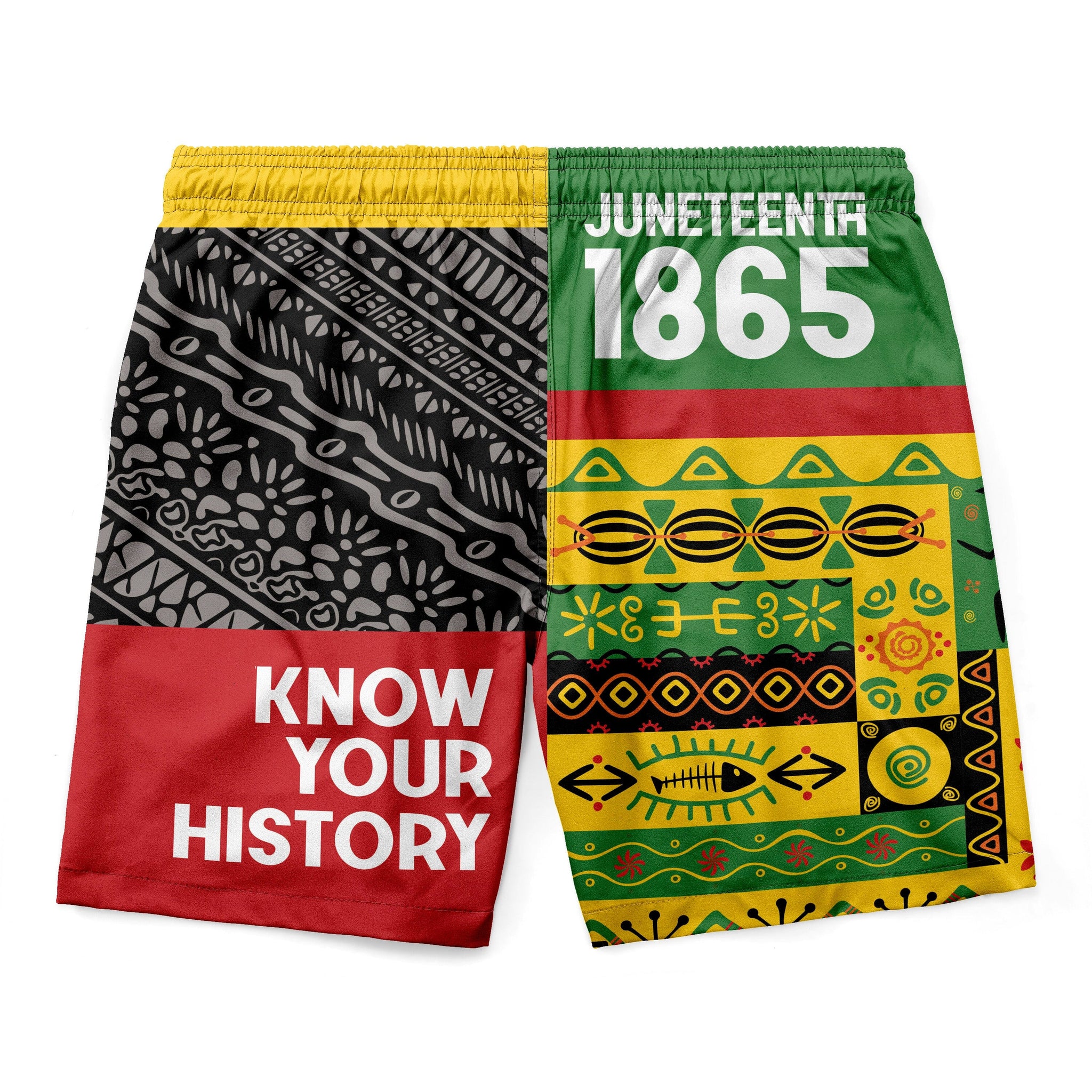 Juneteenth Heritage Shorts Shorts Tianci 