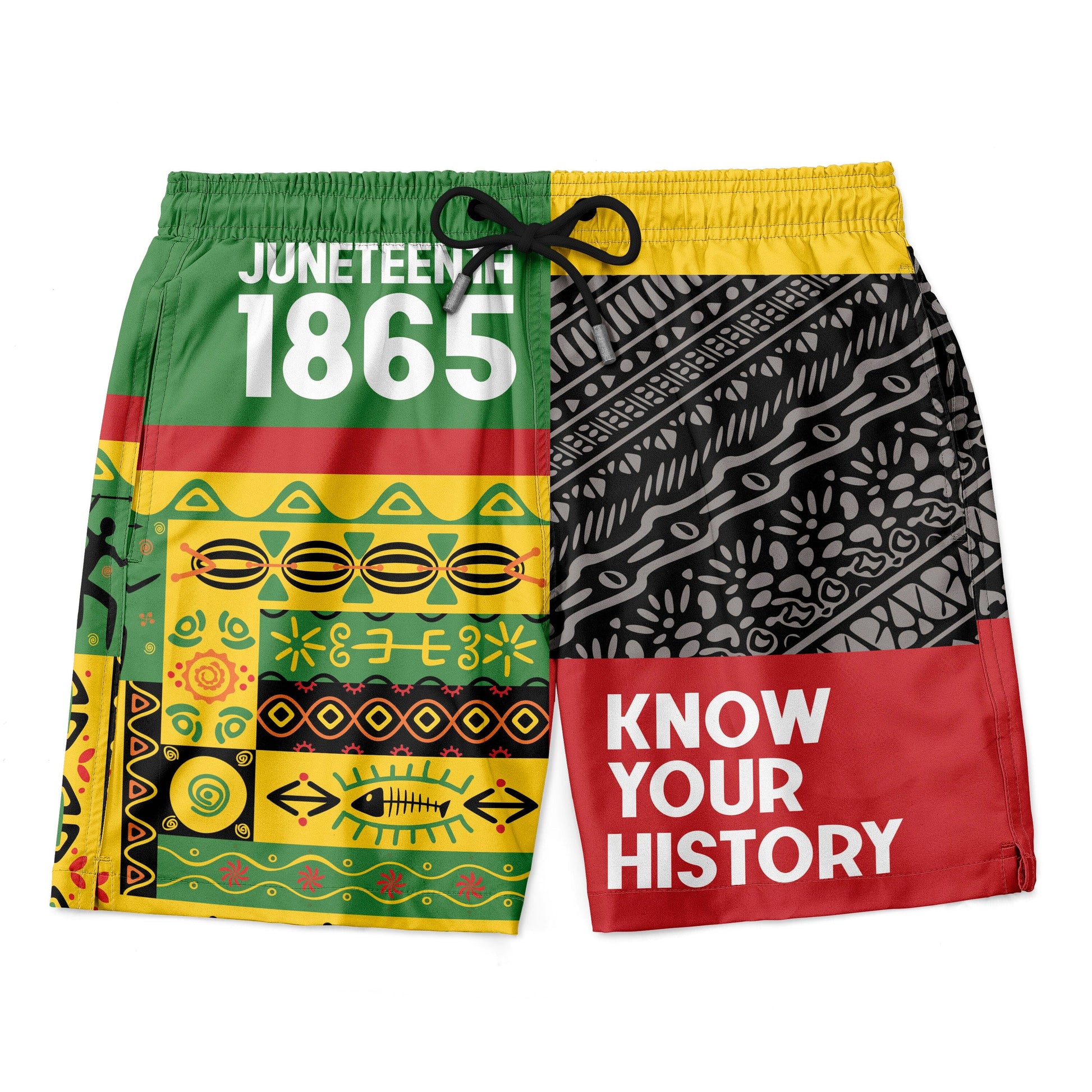 Juneteenth Heritage Hawaiian Shirt and Shorts Set Hawaiian Shirt And Shorts Set Tianci 