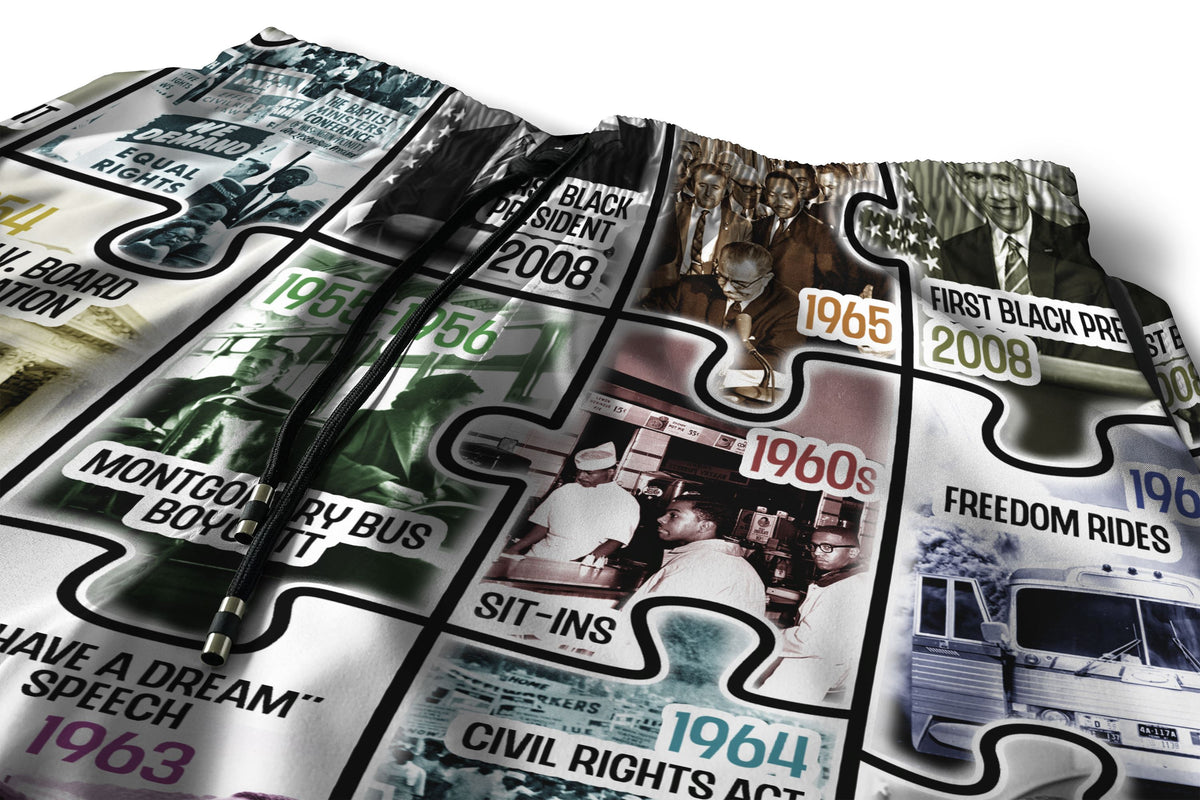 The Civil Rights Journey in Puzzle Shorts Shorts Tianci 
