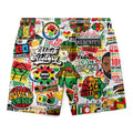 Juneteenth Stickers Shorts Shorts Tianci 