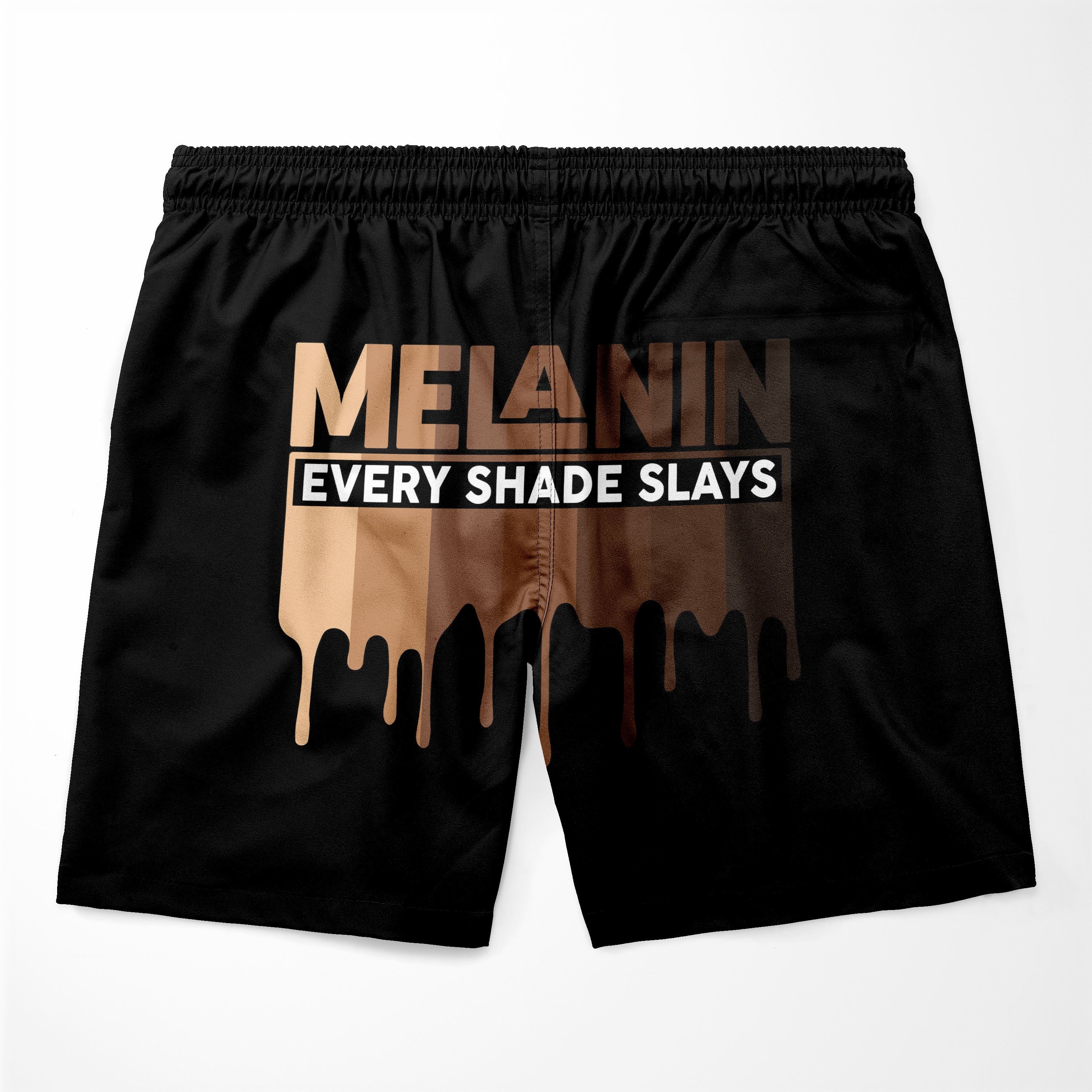 Every Shade Slays Melanin Shorts Shorts Tianci 