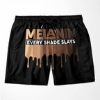 Every Shade Slays Melanin Shorts Shorts Tianci 