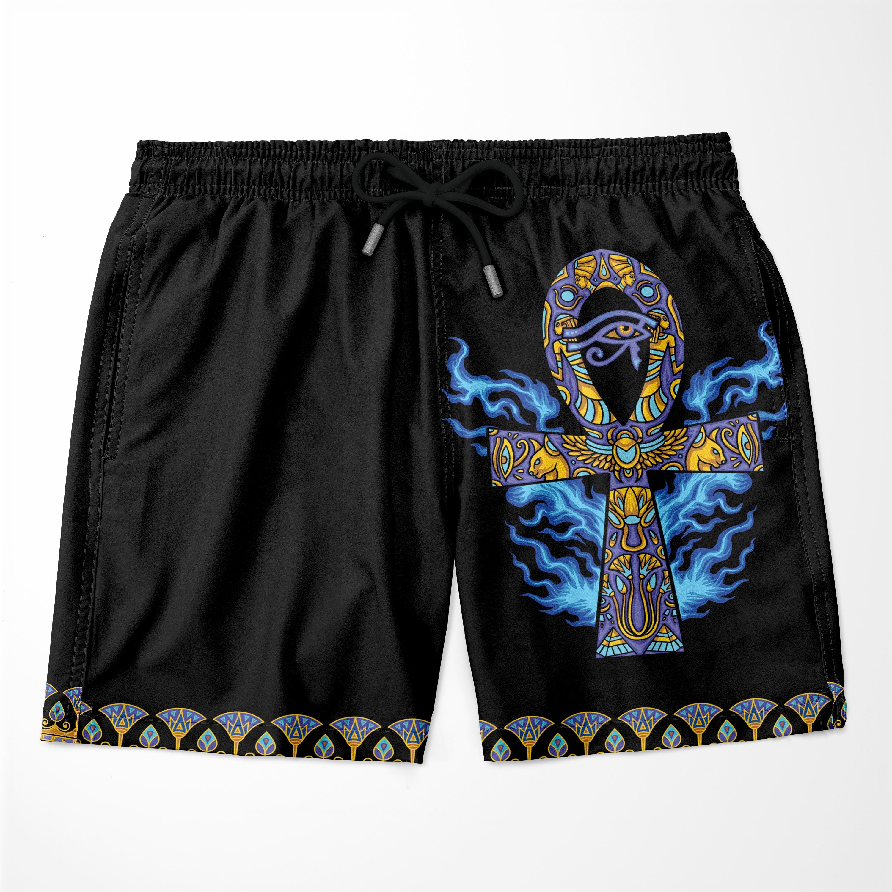Egyptian Ankh Ft Eye Of Ra Shorts Shorts Tianci 
