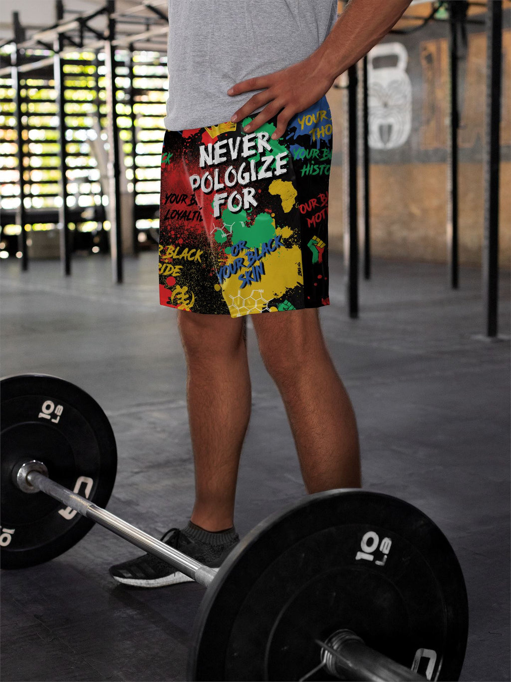 Never Apologize For Being Black Shorts Shorts Tianci 