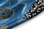 Ankh On Blue Marble Shorts Shorts Tianci 