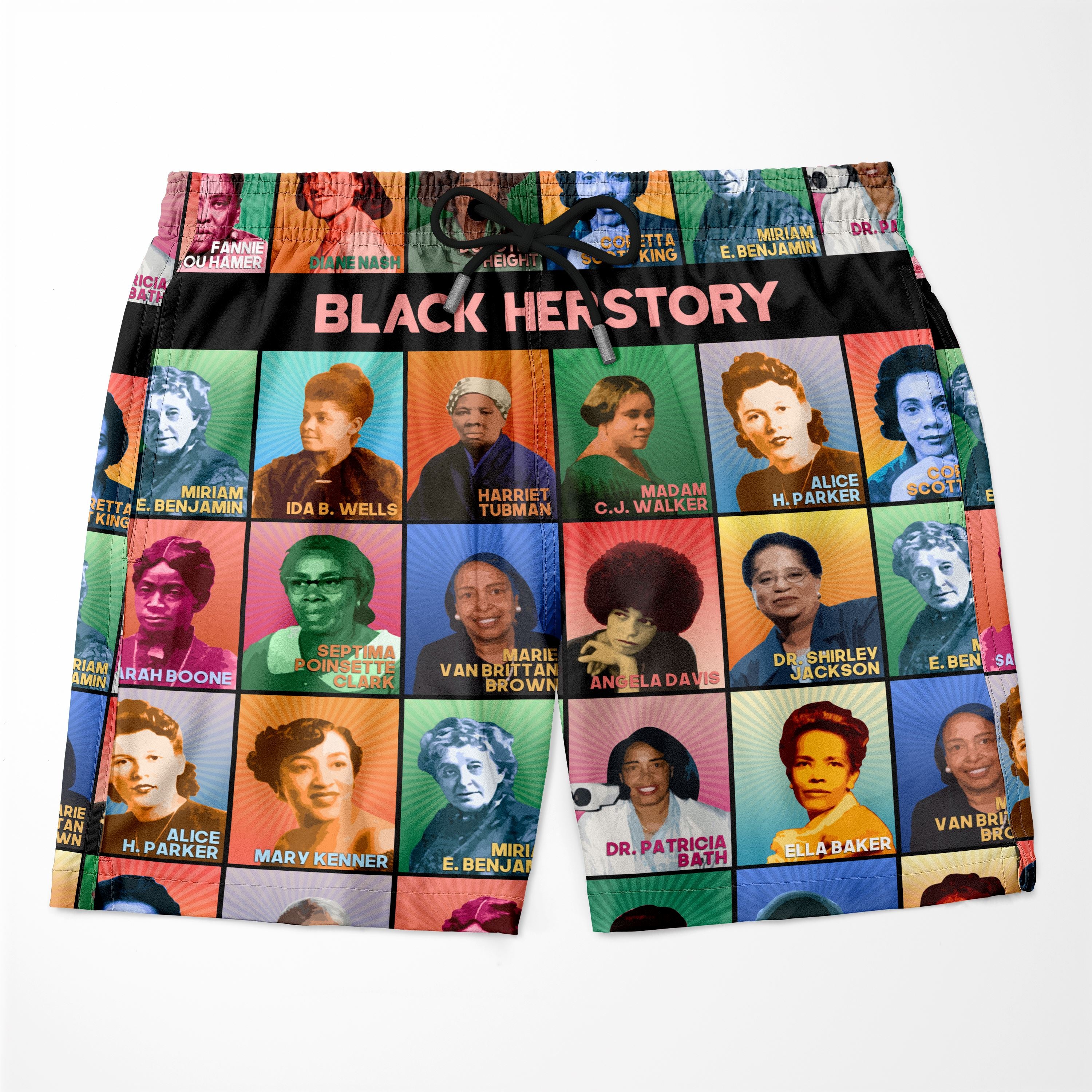 Black Herstory Shorts Shorts Tianci 