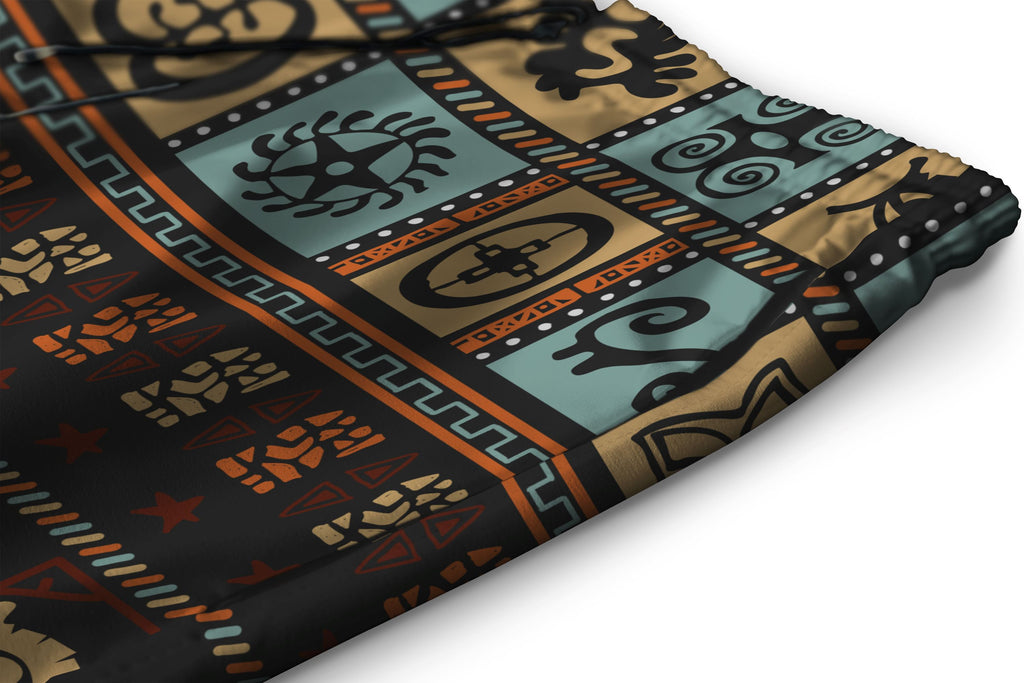 Vintage Adinkra Symbols Shorts Shorts Tianci 