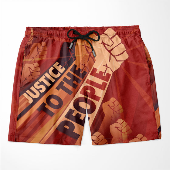 Justice To The People Shorts Shorts Tianci