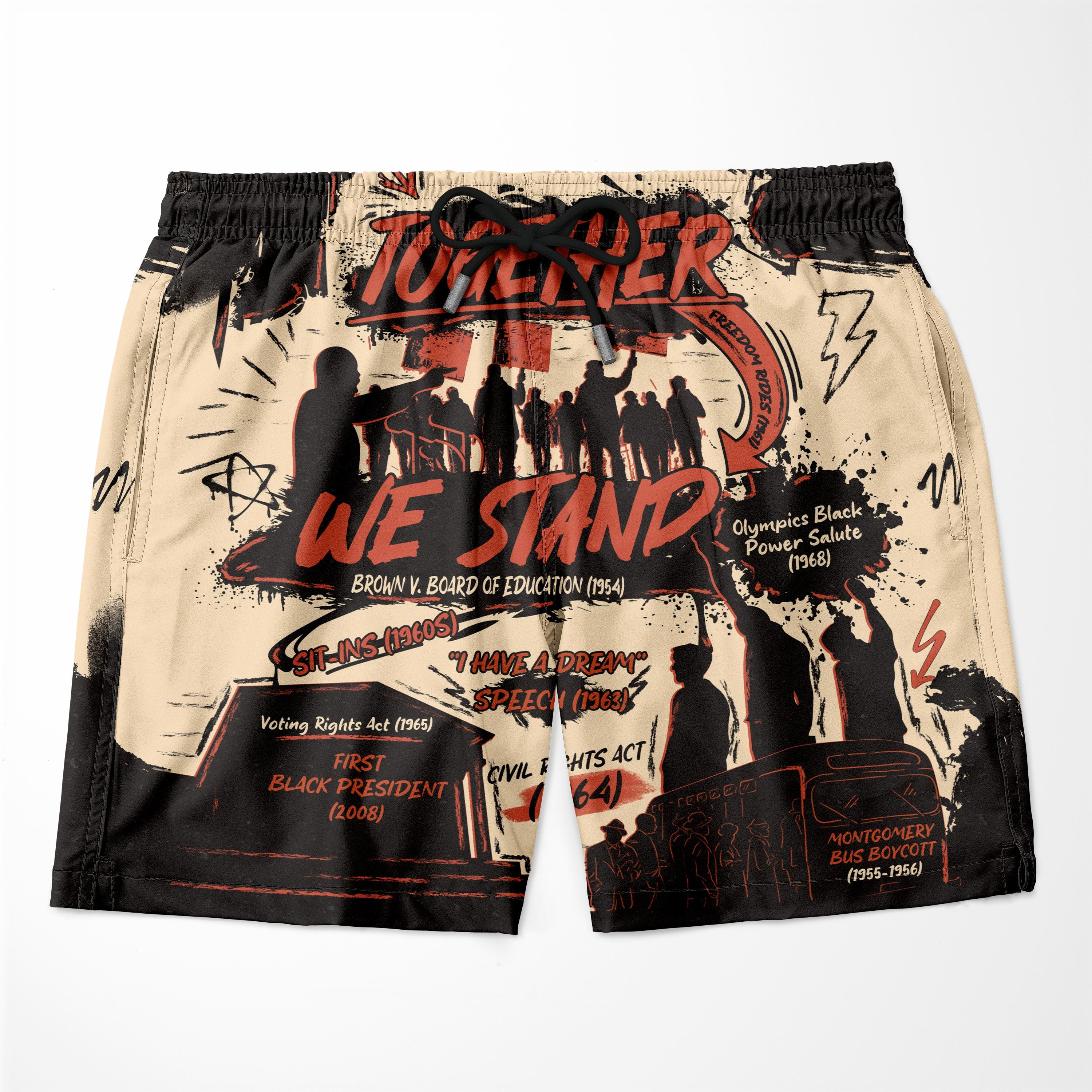 Together We Stand Shorts Shorts Tianci 