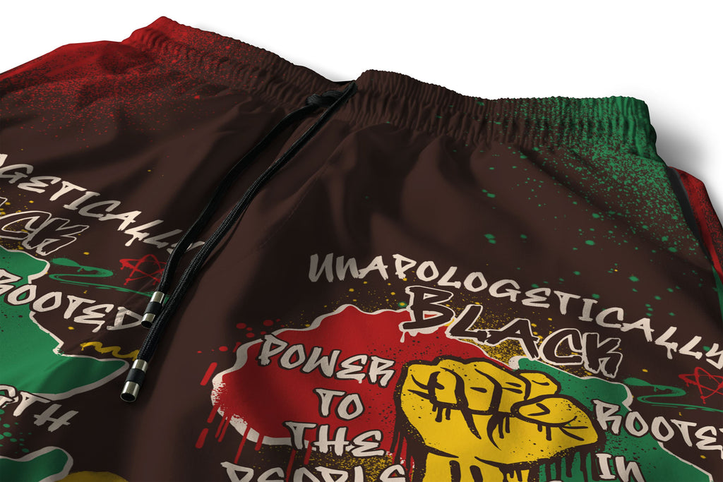 Power in Our Roots Shorts Shorts Tianci 