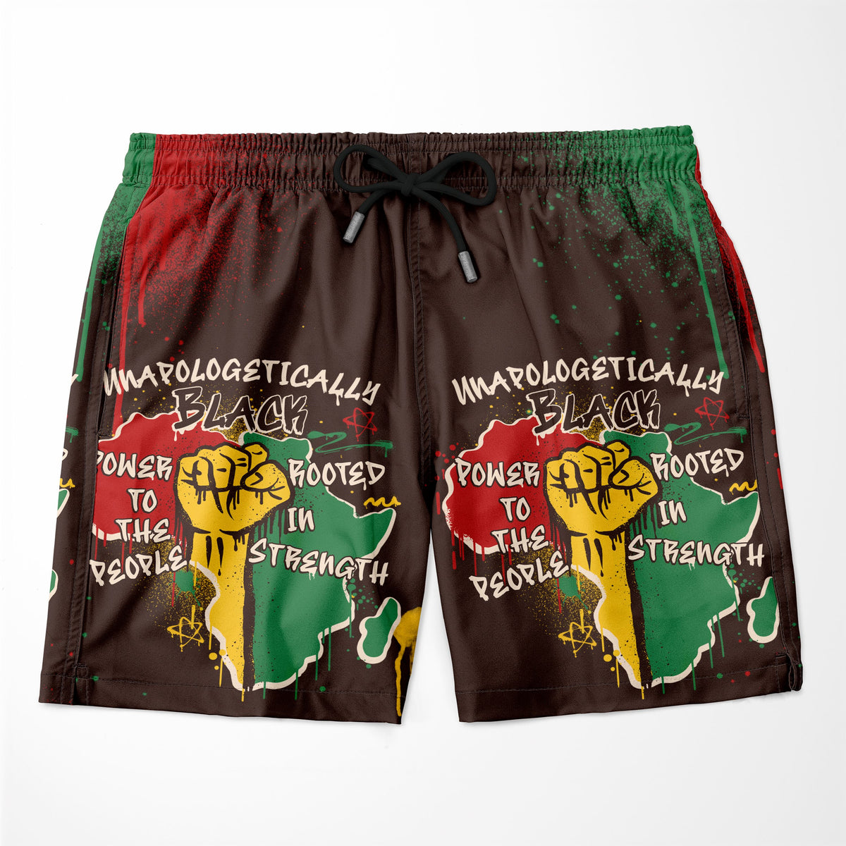 Power in Our Roots Shorts Shorts Tianci 