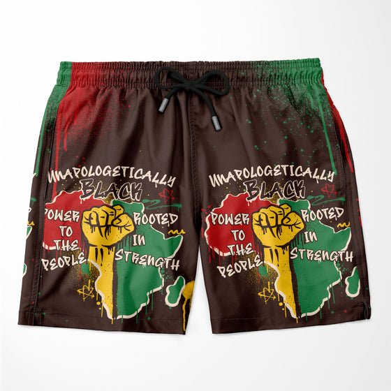 Power in Our Roots Shorts Shorts Tianci 