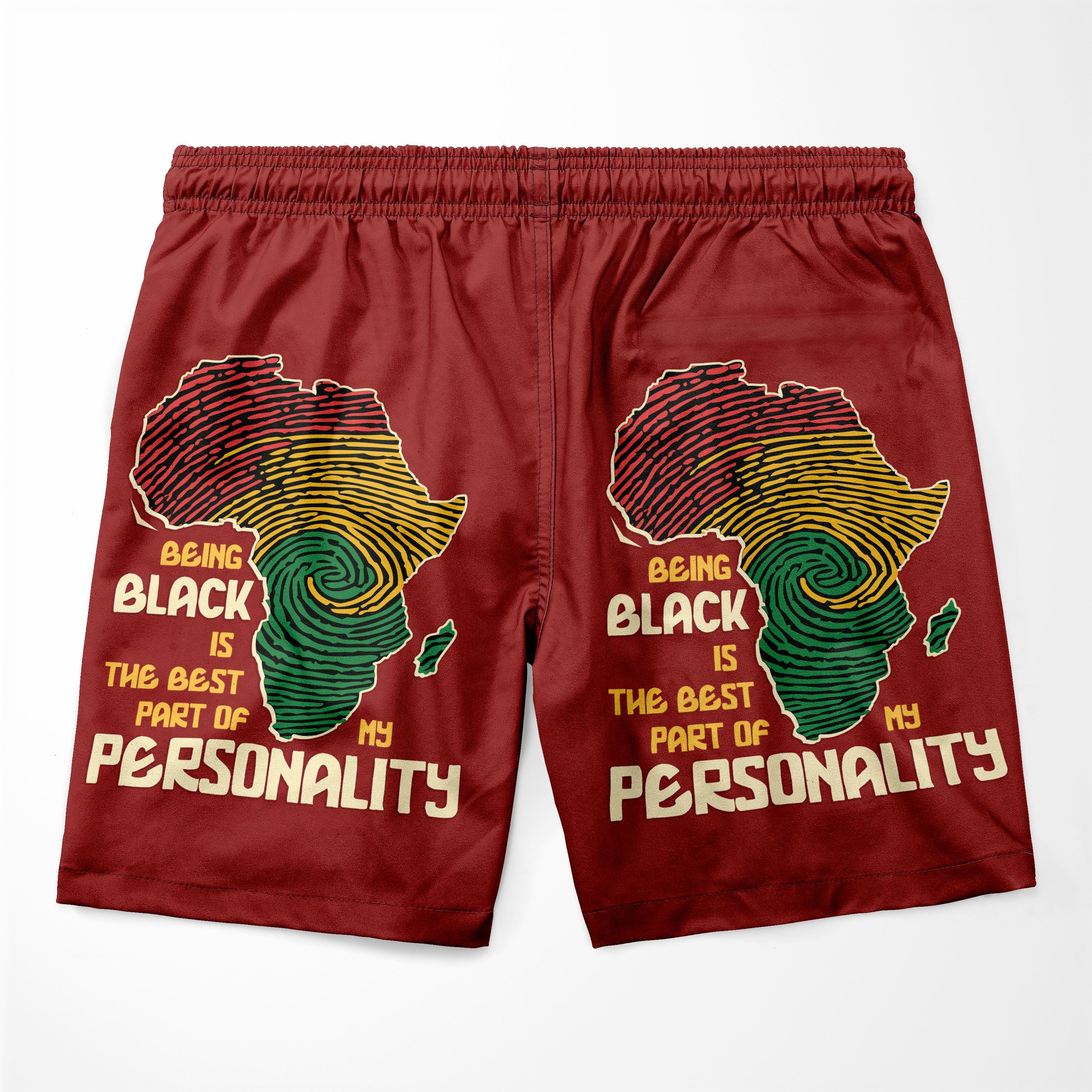 Being Black Is The Best Part Of My Personality Shorts Shorts Tianci 