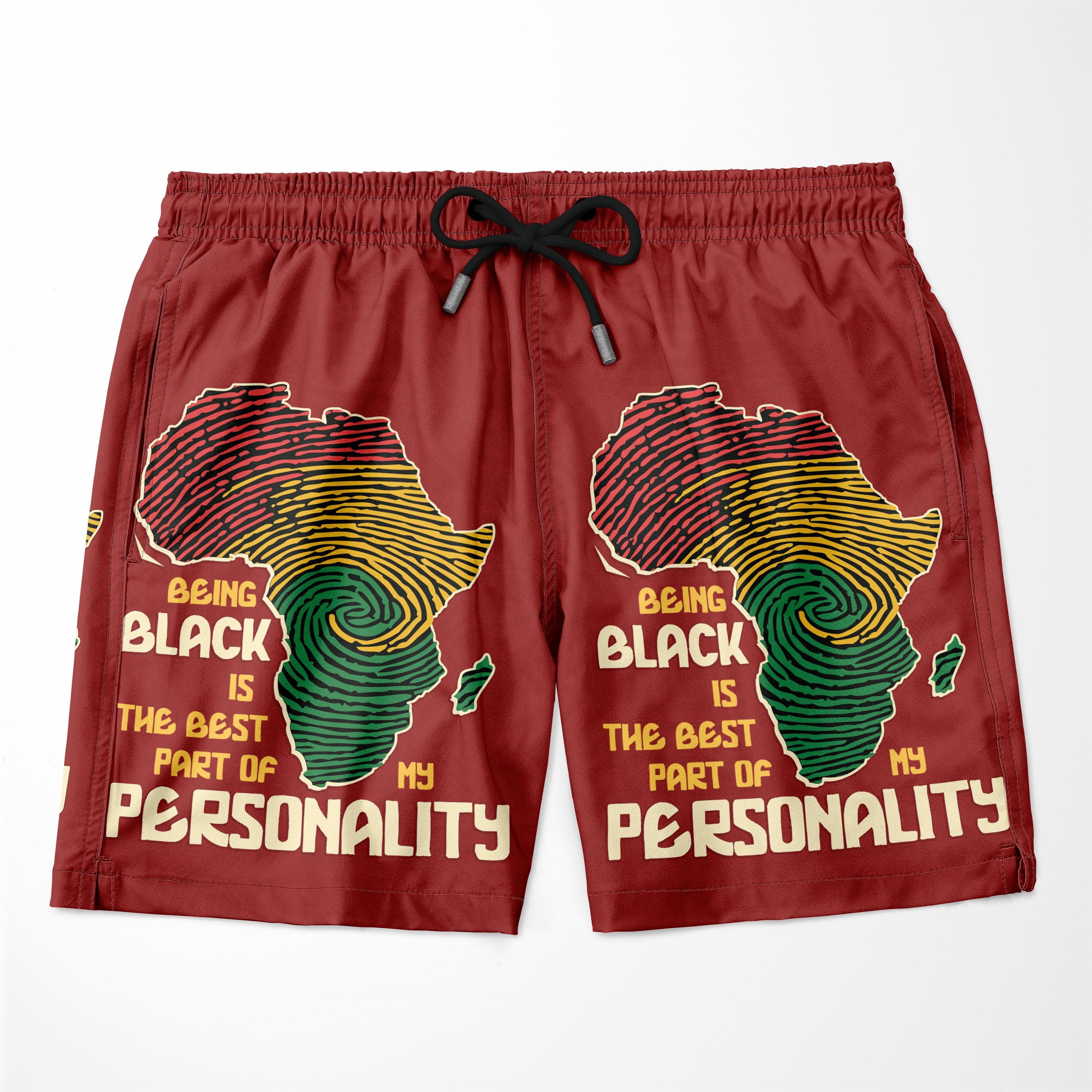 Being Black Is The Best Part Of My Personality Shorts Shorts Tianci 