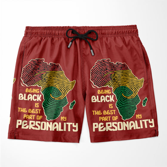 Being Black Is The Best Part Of My Personality Shorts Shorts Tianci 