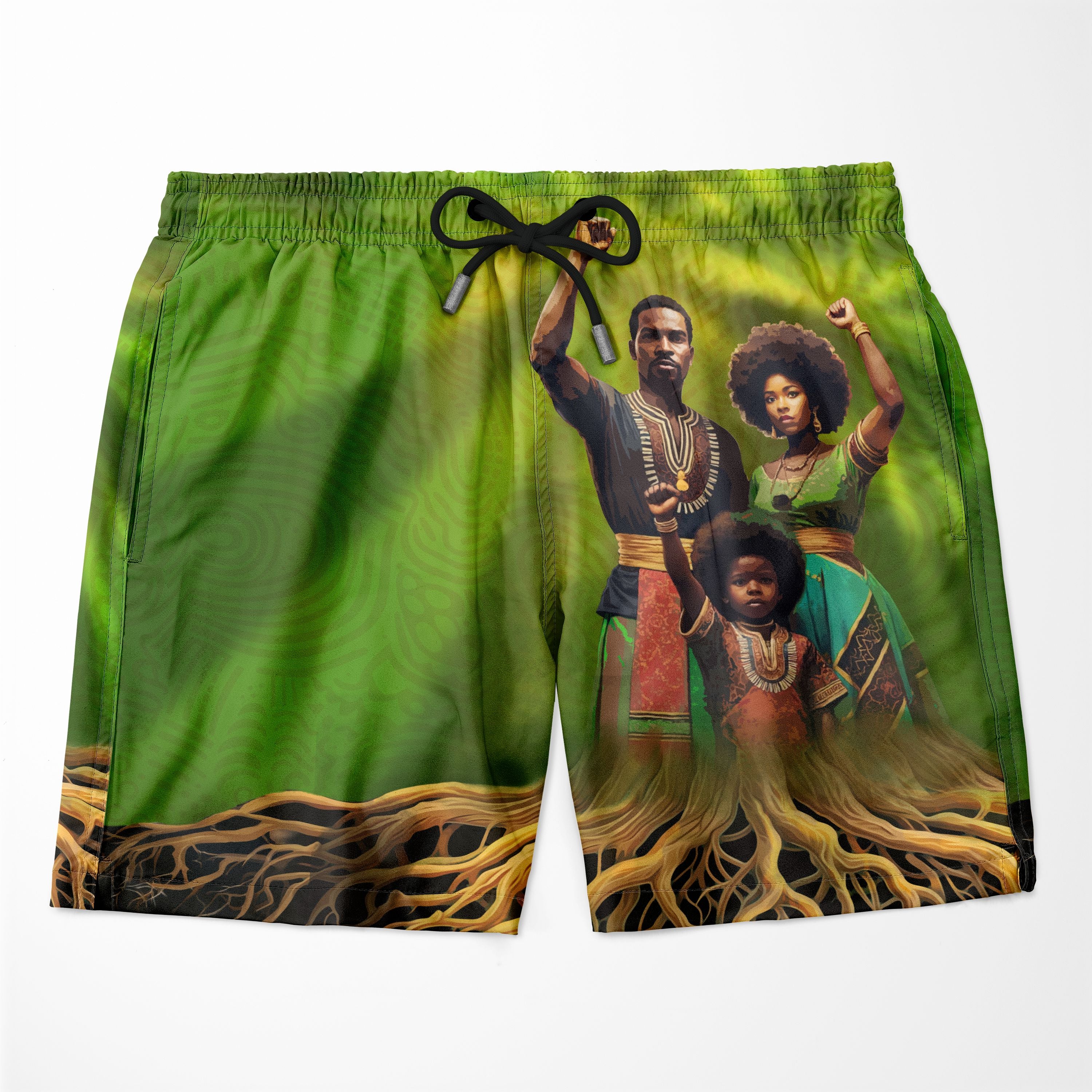 Rooted in Resistance Shorts Shorts Tianci 