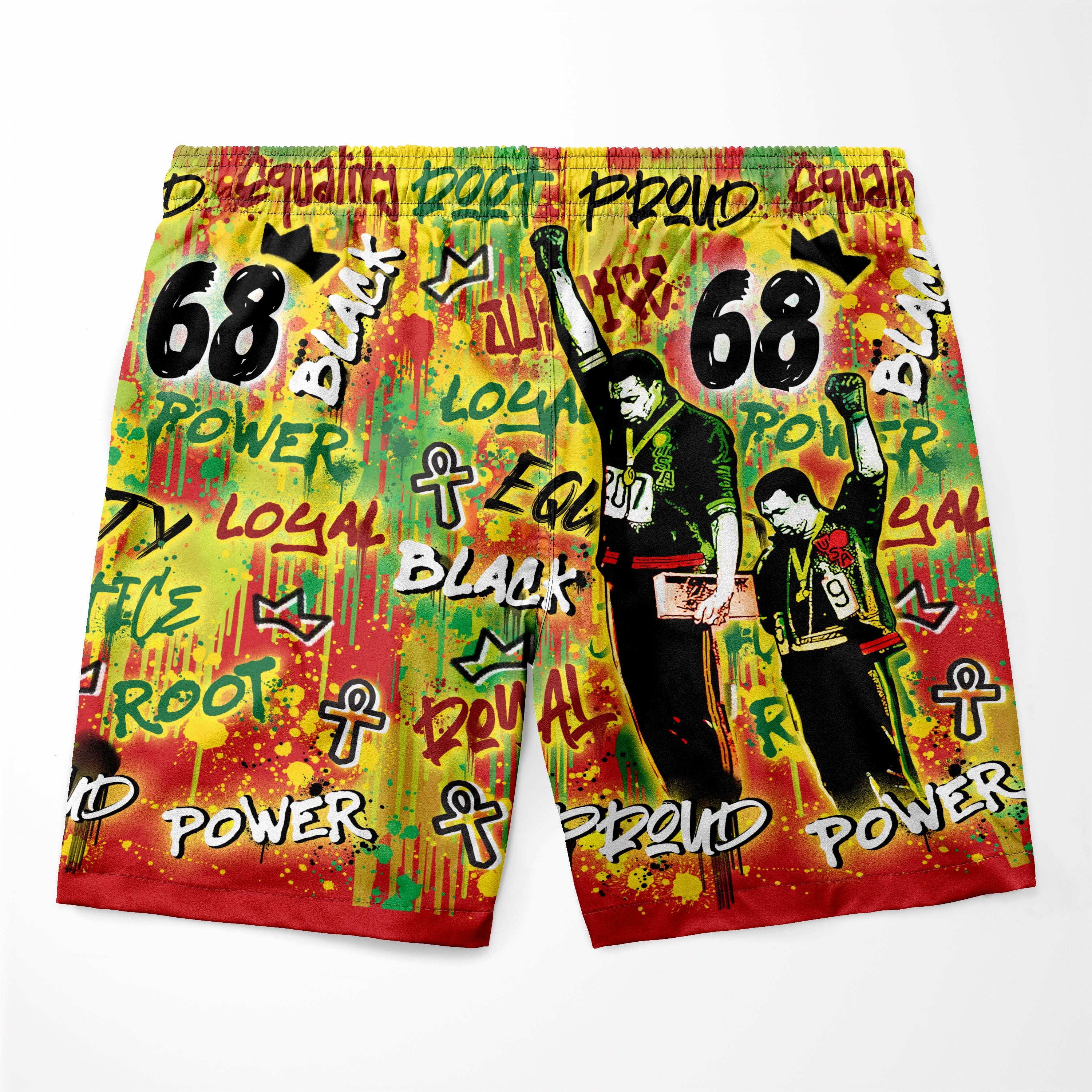 68 Graffiti Shorts Shorts Tianci 