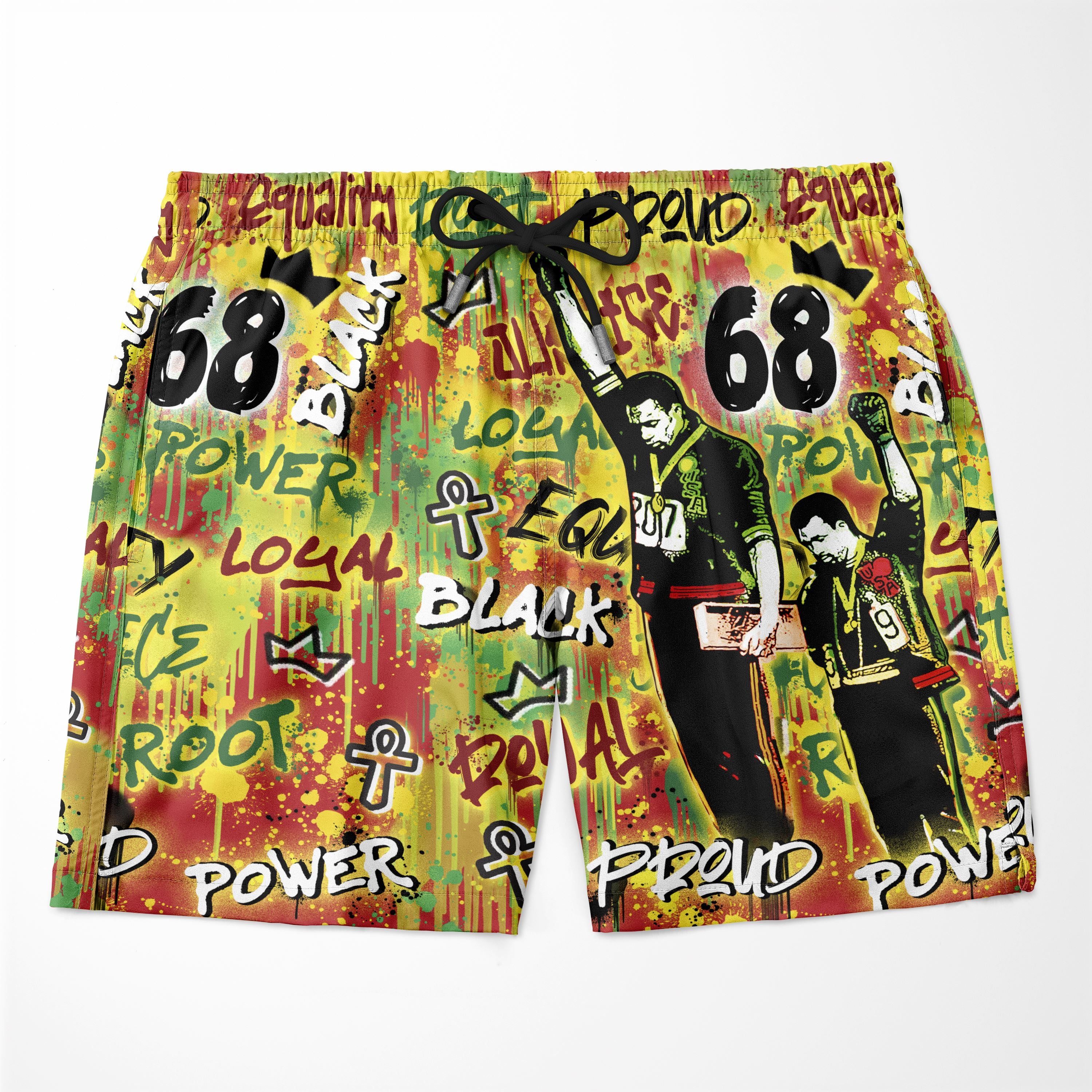 68 Graffiti Shorts Shorts Tianci 